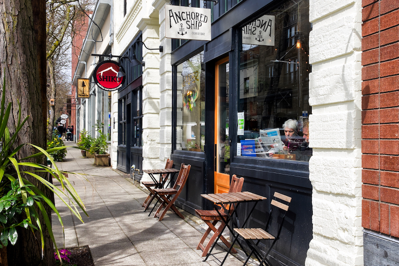 Ballard neighborhood has excellent food/cafe options! - cdrin - Shutterstock