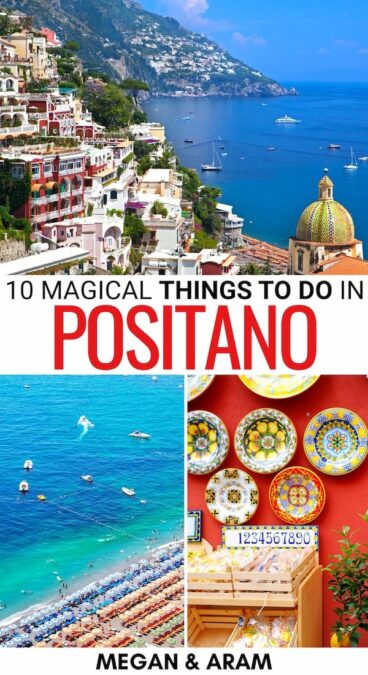 Are you looking for the best things to do in Positano (and nearby)? This guide covers the best attractions, day trips, tours, where to stay, and beyond! Learn more! | Positano attractions | Positano landmarks | Positano hotels | Where to stay in Positano | Positano itinerary | Positano restaurants | Positano beaches | What to do in Positano | Positano museums | Positano hiking | Places to visit in Positano