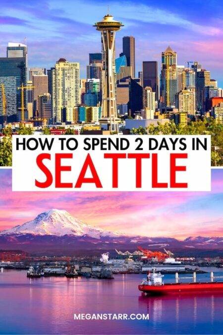 Are you looking for the best way to spend two days in Seattle? This is the ultimate 2-day Seattle itinerary, from what to do to where to eat (and even stay). I explain how to maximize your time in Seattle without missing out on any of the fun! Click to learn more. Weekend in Seattle | Visit Seattle | Things to do in Seattle | What to do in Seattle | Itinerary Seattle | 2 days in Seattle | Day trip to Seattle | Travel to Seattle | Seattle sightseeing | Seattle restaurants | Seattle hotels | Where to stay in Seattle | Hotels in Seattle | Seattle travel guide | Seattle 2-day itinerary | Seattle two-day itinerary | Seattle day trip