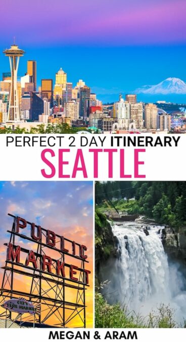 Looking for the best way to spend a weekend in Seattle? This 2 days in Seattle itinerary is here to help! Click here for the best attractions, places to stay, and more! | Itinerary Seattle | What to do in Seattle | Two days in Seattle | 2 days in Seattle | Seattle itinerary weekend | Seattle weekend itinerary | Things to do in Seattle