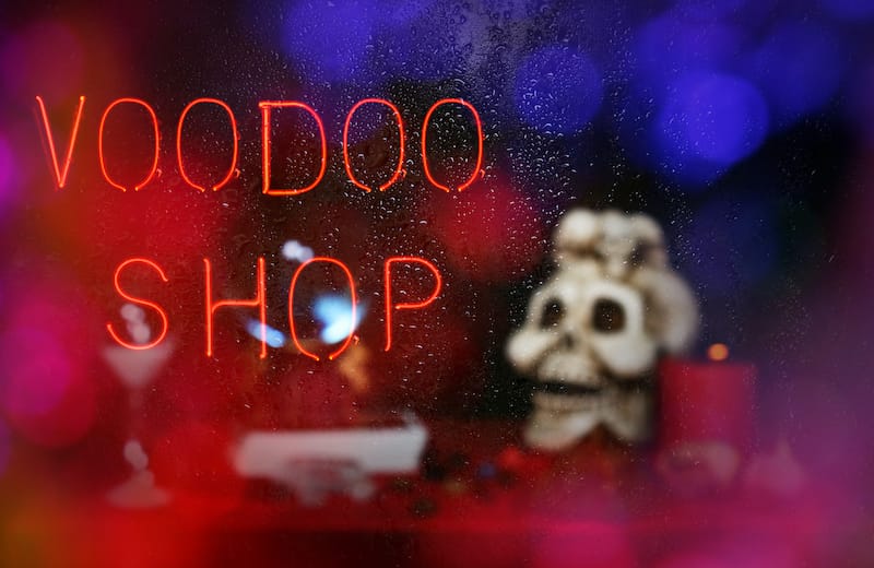 Voodoo shop in New Orleans
