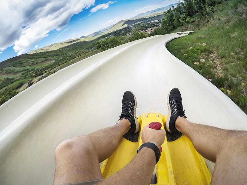 Coaster in Park City, UT