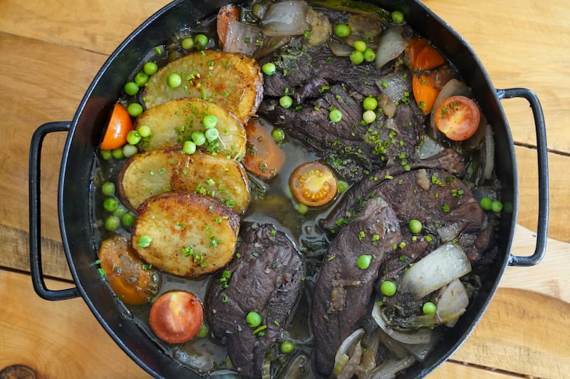 Gaucho stew at La Disqueria
