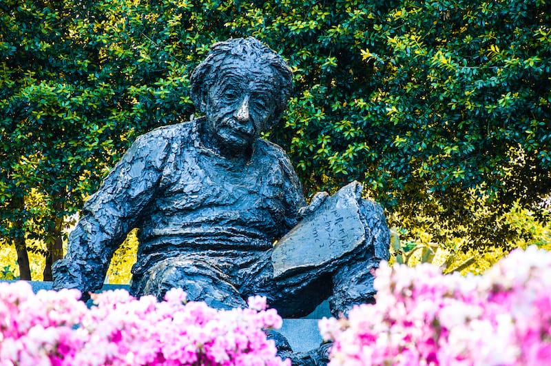 Einstein au Jardin