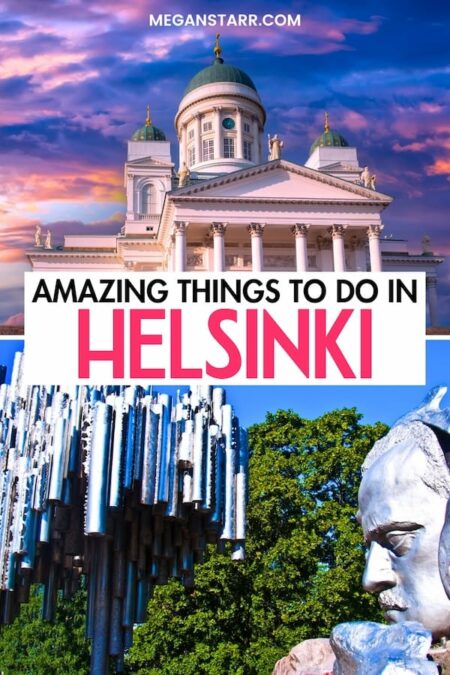 Are you looking for the best things to do in Helsinki? This guide will help you find the best Helsinki attractions, museums, restaurants, and landmarks to add to your itinerary! Save this Helsinki bucket list for later! | Helsinki things to do | What to do in Helsinki | Helsinki landmarks | Helsinki sightseeing | Helsinki museums | Helsinki restaurants | Helsinki travel guide | Helsinki itinerary