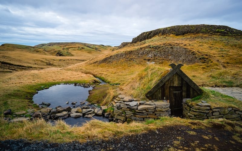 Hrunalaug Hot Spring