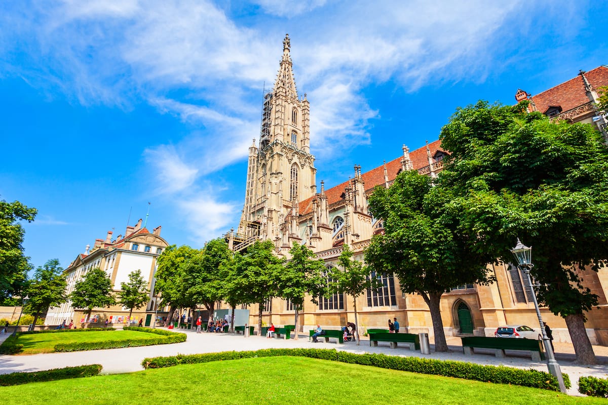 One of the top landmarks in Bern is its cathedral