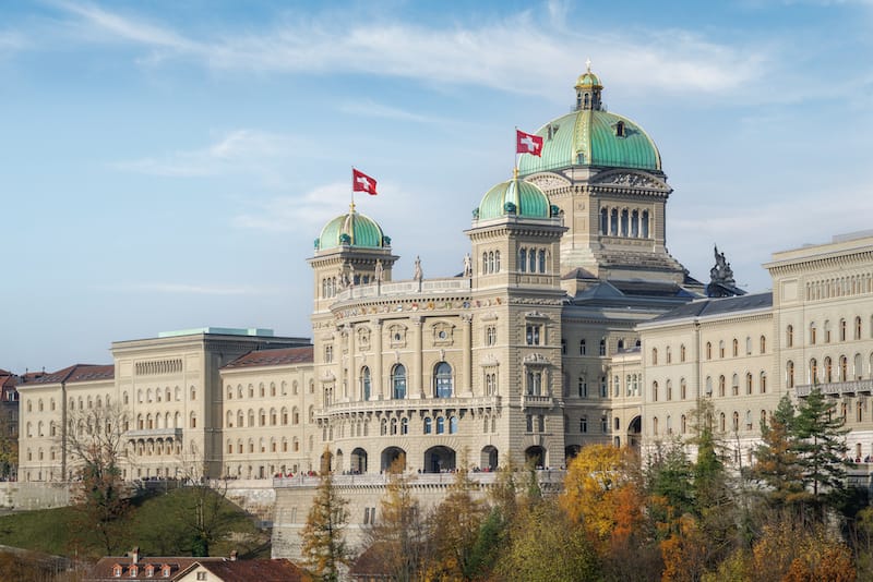 Parliament Building in Bern