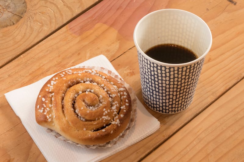 A delicious breakfast in Sweden