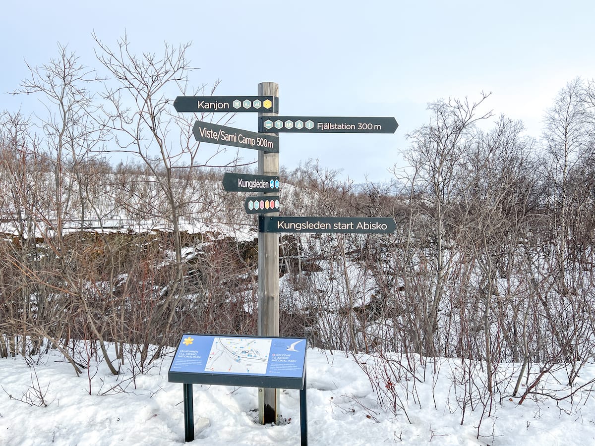 Abisko hiking for beginners