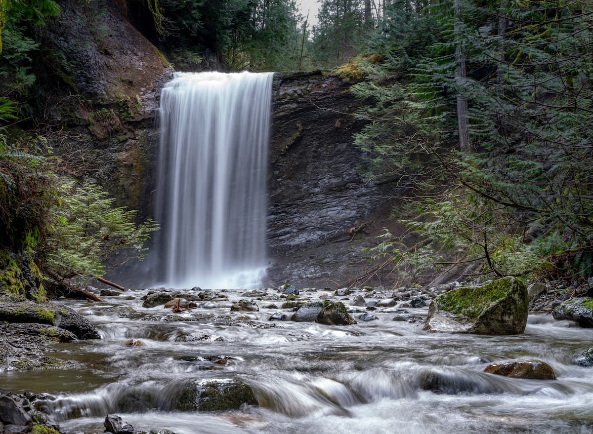 Ammonite Falls in Nanaimo