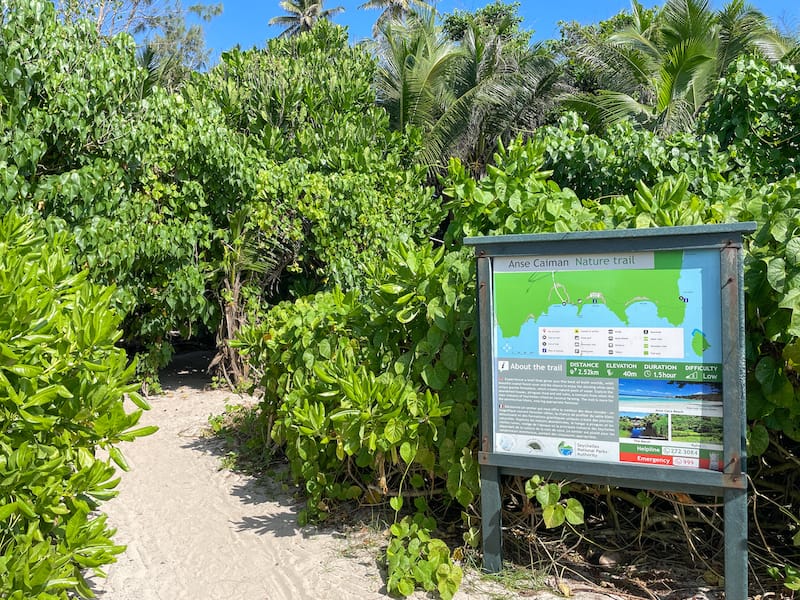 Anse Caiman Trail