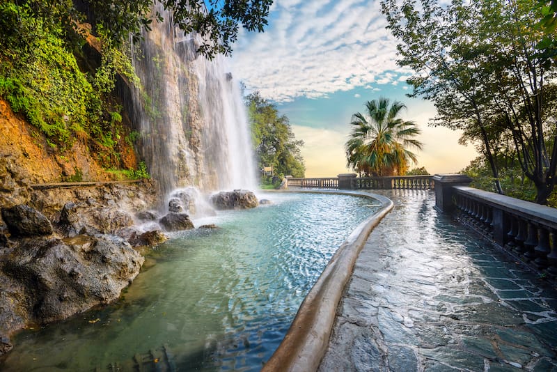 Castle Hill waterfall