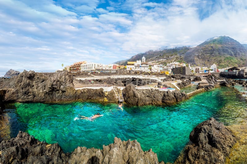 Garachico's natural pools