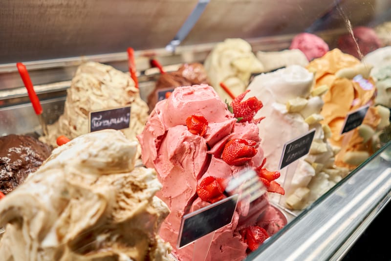 Gelato is an essential in Rome