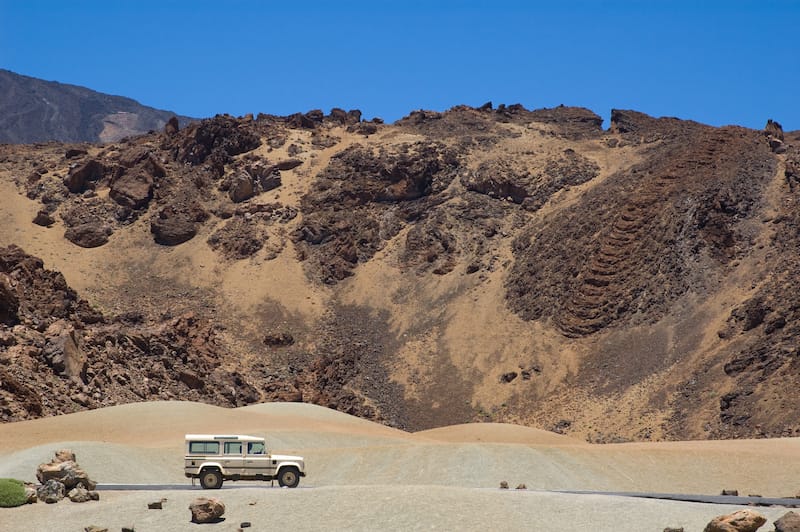 Jeep adventure on Tenerife