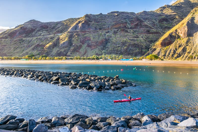 Kayaking in Tenerife - Olena Tur - Shutterstock