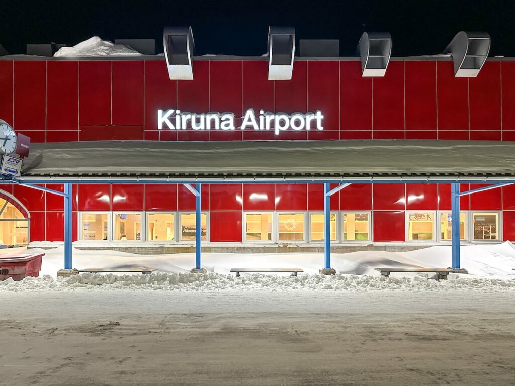 Kiruna airport to city guide