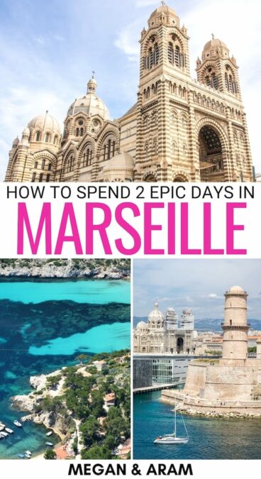 Are you looking for the best way to spend 2 days in Marseille? This Marseille itinerary has you covered - from restaurants to historical places (and beyond)! | weekend in Marseille | Two days in Marseille | 3 days in Marseille | Things to do in Marseille | 48 hours in Marseille | Marseille travel tips | What to do in Marseille