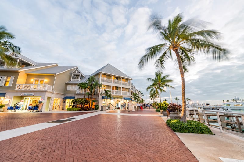 Mallory Square at dusk