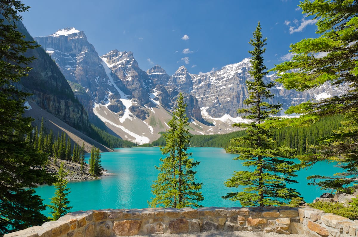Moraine Lake Trail is a must on every Canadian Rockies itinerary