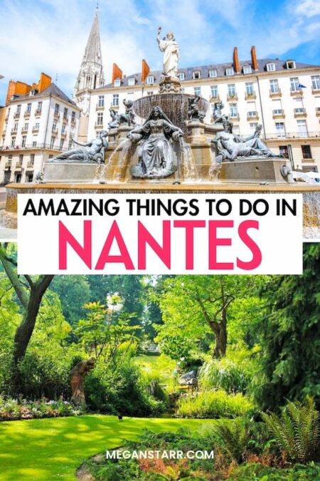 Are you looking for the best things to do in Nantes? This guide will help you find the best Nantes attractions, museums, restaurants, and landmarks to add to your itinerary! Save this Nantes bucket list for later! | Nantes things to do | What to do in Nantes | Nantes landmarks | Nantes sightseeing | Nantes museums | Nantes restaurants | Nantes travel guide | Nantes itinerary