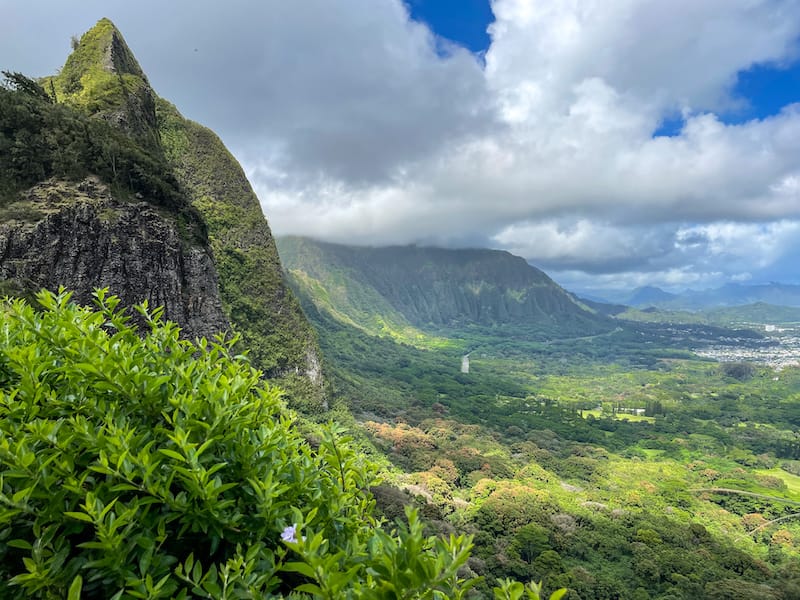 Nu’uanu Pali Lookout near Honolulu