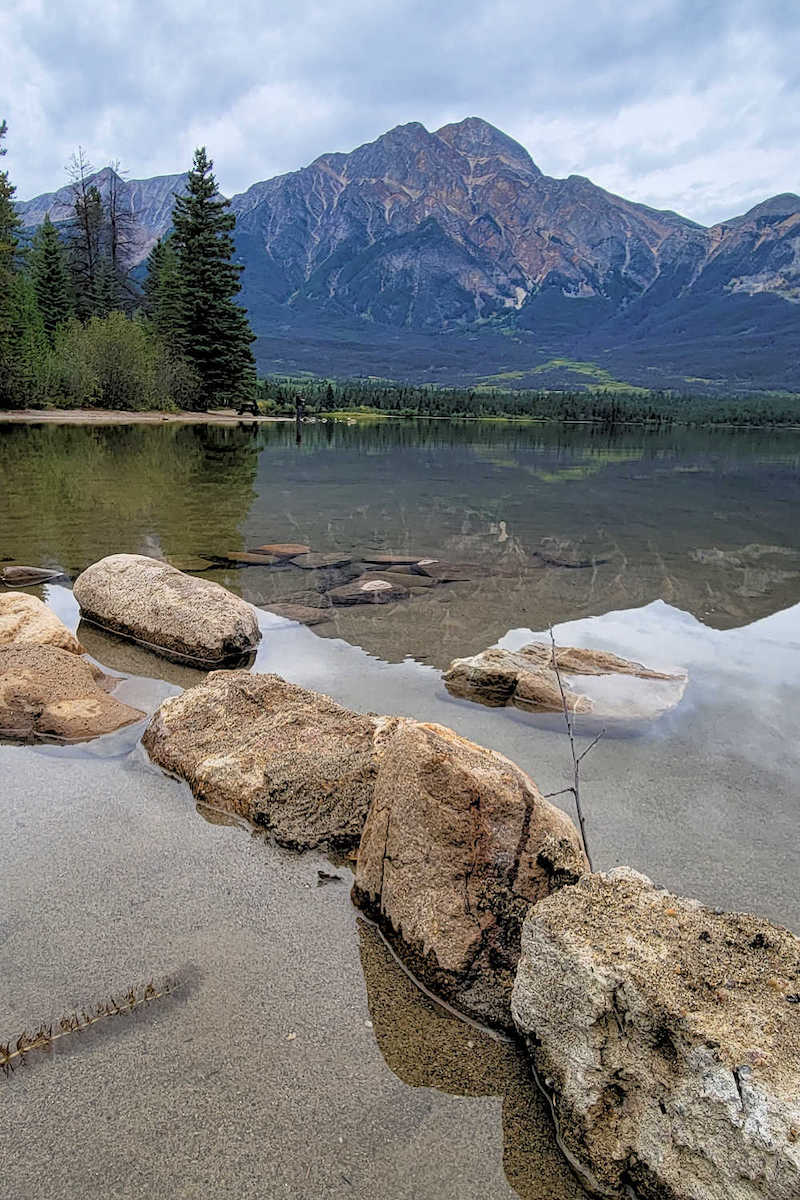 Pyramid Lake and Pyramid Mountain, Jasper