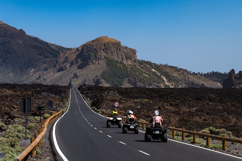 Quads in Teide National Park - Marcos del Mazo - Shutterstock