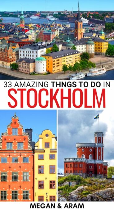 Are you looking for the best things to do in Stockholm? This guide will show you the top Stockholm attractions, restaurants, day tours, museums, and beyond! Click for more! | Stockholm landmarks | Stockholm itinerary | What to do in Stockholm | Places to visit in Stockholm | Stockholm day trips | Stockholm coffee shops | Stockholm restaurants | Stockholm museums | Stockholm travel tips | Stockholm sightseeing