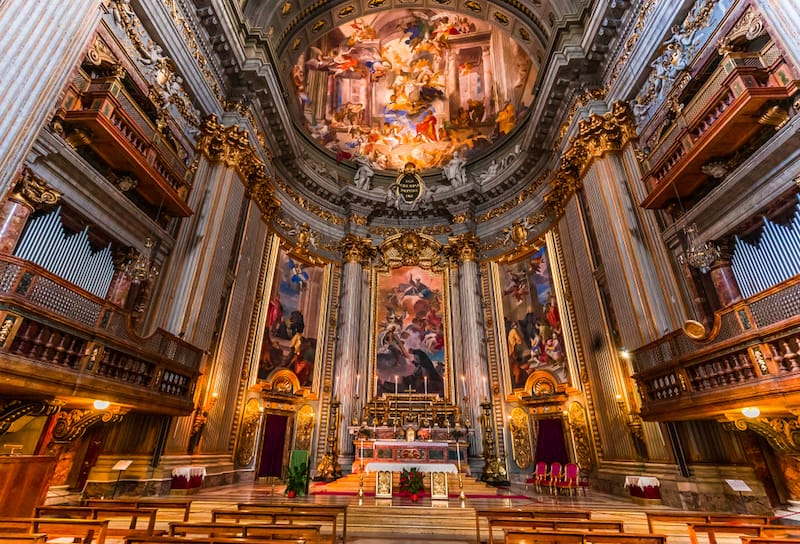 Sant'Ignazio di Loyola Church  - Isogood_patrick - Shutterstock