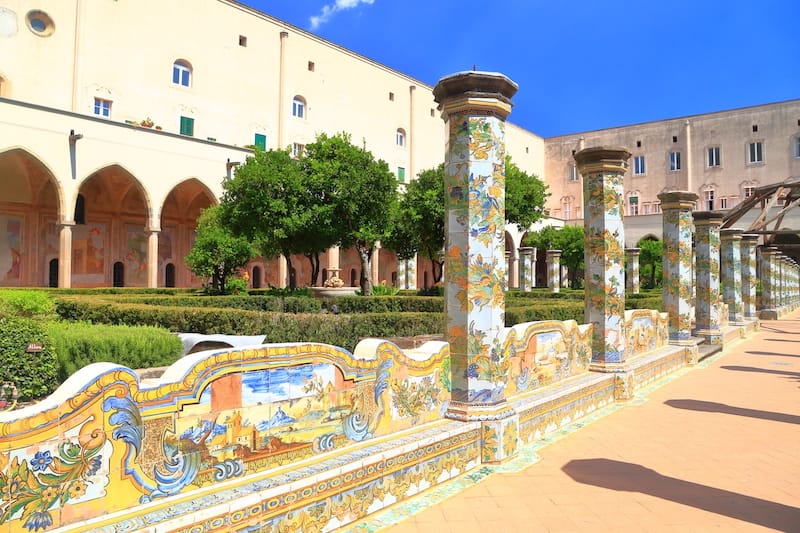 Santa Chiara Monastery in Naples