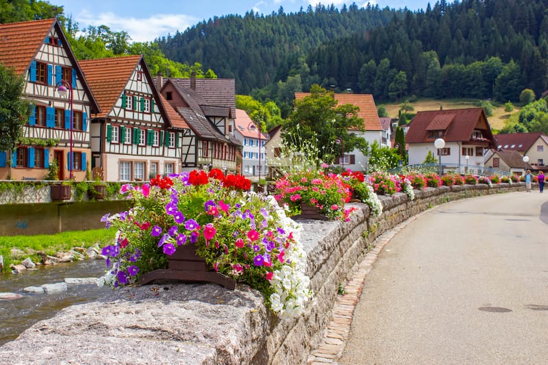 Schiltach in the Black Forest, Germany