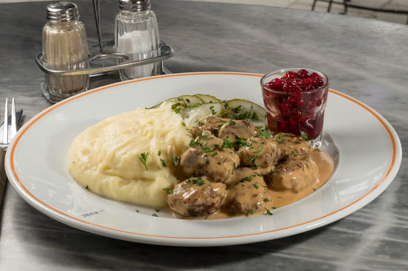 Swedish meatballs in Stockholm_1669707229