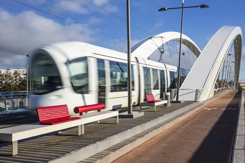 Tram in Lyon