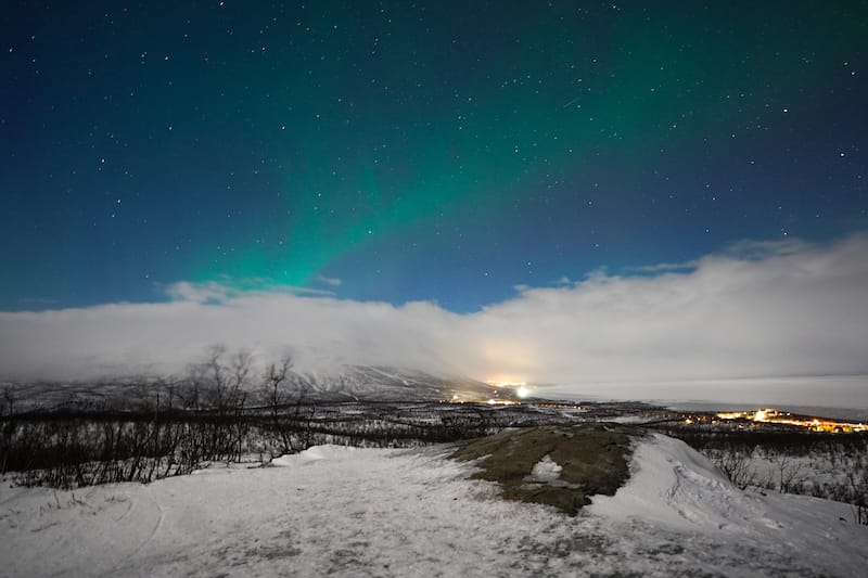 View over Abisko