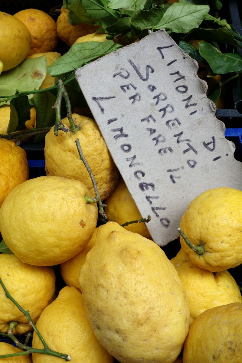 Delicious Sorrento lemons