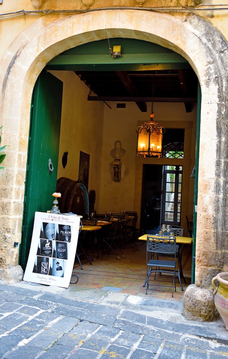 Enjoying wine in and around Noto - maudanros - Shutterstock