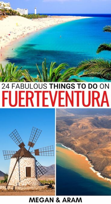 Are you looking for the best things to do in Fuerteventura? This guide covers the top Fuerteventura attractions, activities, landmarks, beaches, and more! | Fuerteventura itinerary | Fuerteventura things to do | Fuerteventura activities | Fuerteventura day trips | What to do in Fuerteventura | Fuerteventura tours | Fuerteventura tours | Places to visit on Fuerteventura | Fuerteventura beaches | Fuerteventura landmarks