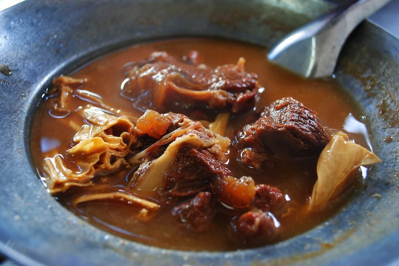 Goat meat stew