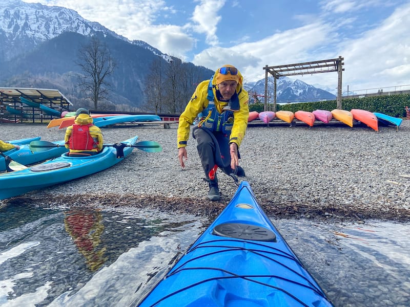 Kayaking in Interlaken