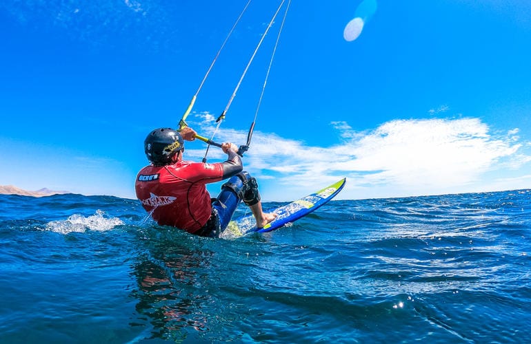 Kitesurfing in Corralejo
