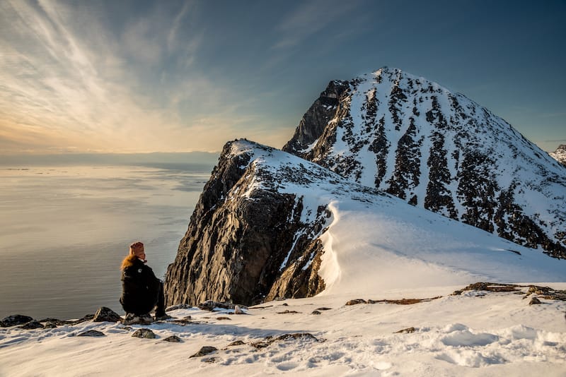 Kvaløya in winter