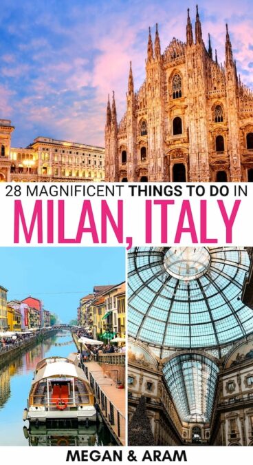 Are you looking for the best things to do in Milan? This guide covers the top Milan attractions, landmarks, day trips, and even where to stay! Read more here! | What to do in Milan | Milan things to do | Places to visit in Milan | Milan sightseeing | Milan itinerary | Visit Milan | Things to see in Milan | Milan landmarks | Milan museums | Milan day trips