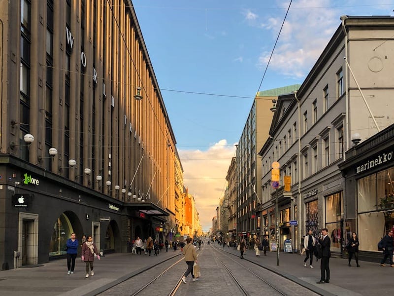 Shopping in Helsinki