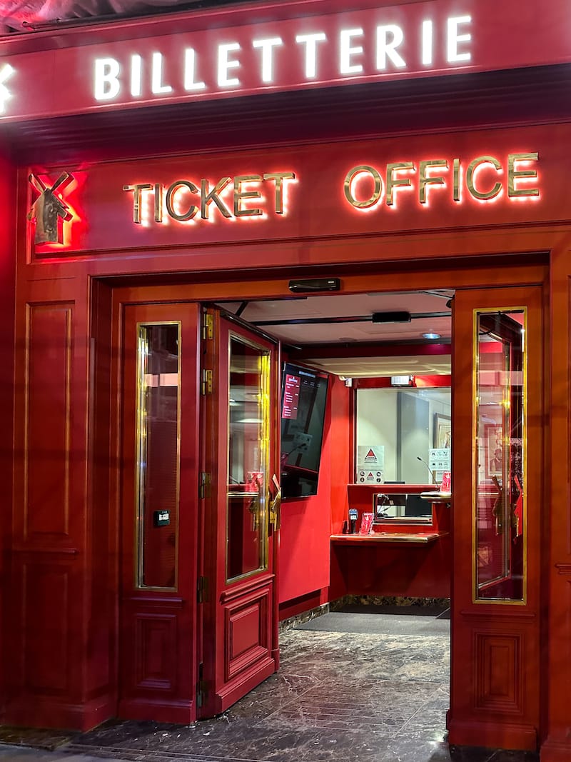 Moulin Rouge ticket office