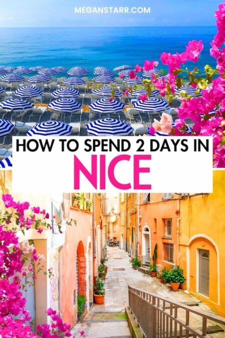 Are you looking for the best way to spend two days in Nice? This is the ultimate 2-day Nice itinerary, from what to do to where to eat (and even stay). I explain how to maximize your time in Nice without missing out on any of the fun! Click to learn more. Weekend in Nice | Visit Nice | Things to do in Nice | What to do in Nice | Itinerary Nice | 2 days in Nice | Day trip to Nice | Travel to Nice | Nice sightseeing | Nice restaurants | Nice hotels | Where to stay in Nice | Hotels in Nice | Nice travel guide | Nice 2-day itinerary | Nice two-day itinerary | Nice day trip