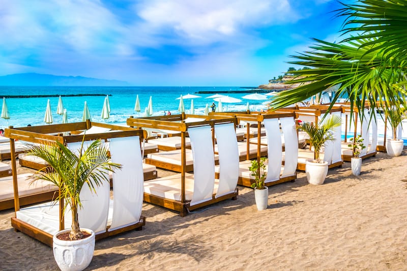 Playa de Fañabé is one of the best Tenerife beaches