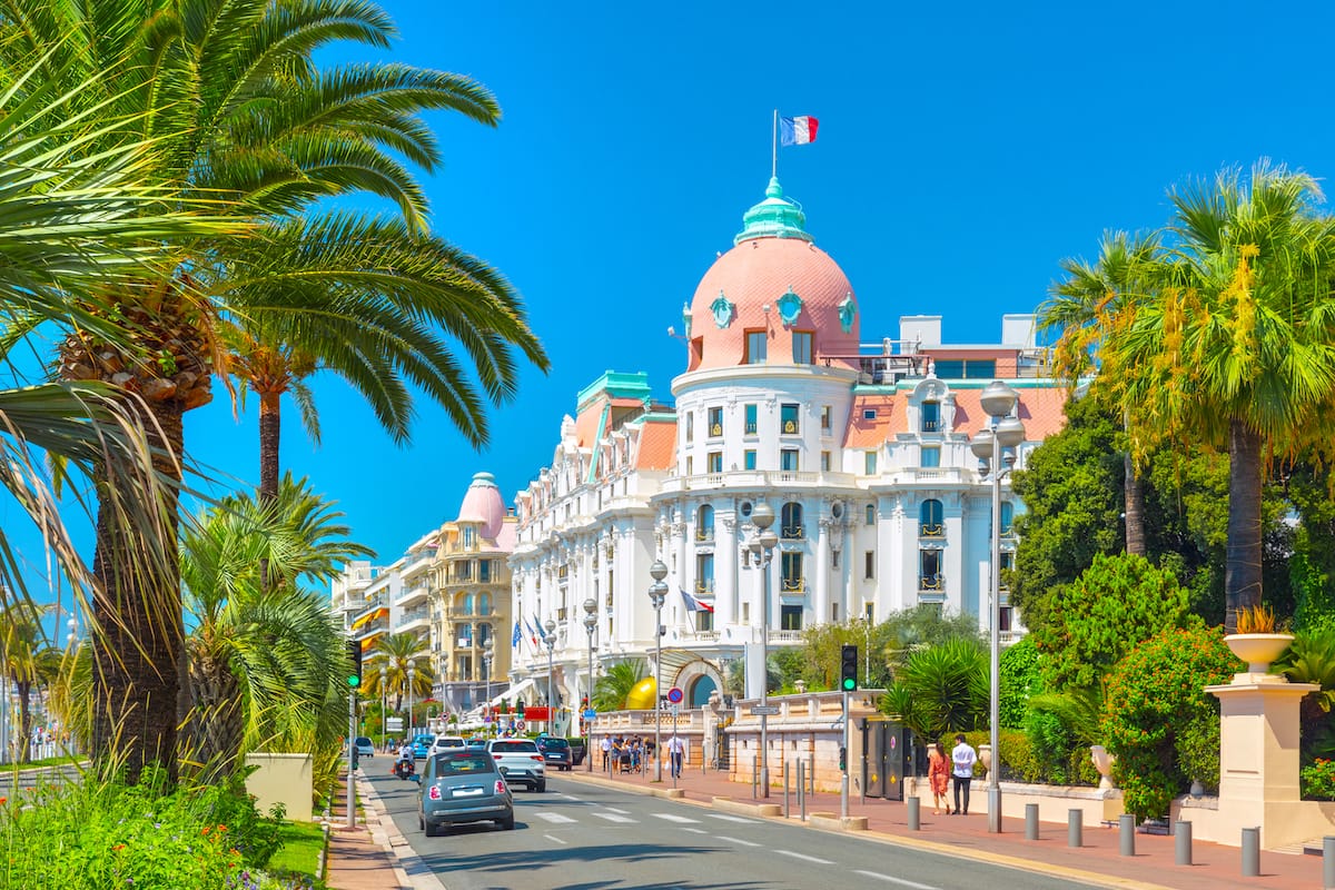 Promenade des Anglais in Nice