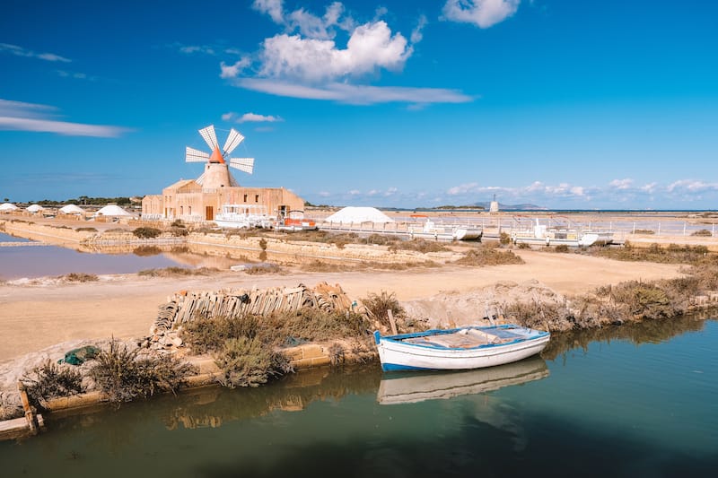 Salt Flats in Marsala